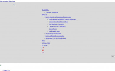 roumegous-avocat-abogado.fr screenshot