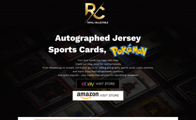 royalcollectible.ca screenshot