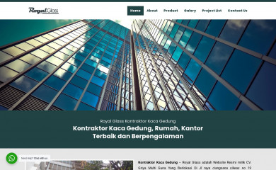 royalglass.co.id screenshot