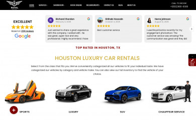 royalexoticsusa.com screenshot