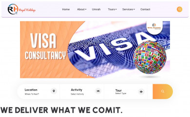 royalholidays.pk screenshot