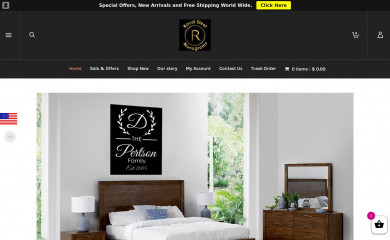 royalsteelmonograms.com screenshot