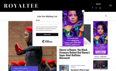 royalteemagazine.com screenshot