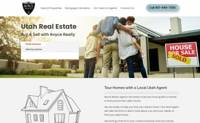 roycerealtyutah.com screenshot