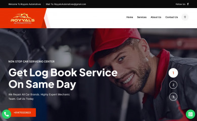 royyalsautomotives.com screenshot
