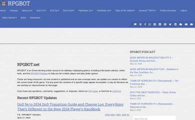 rpgbot.net screenshot