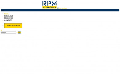 rpmeletronica.com.br screenshot