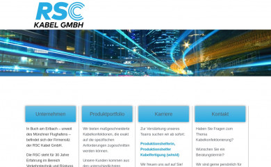 rsc-kabel.de screenshot