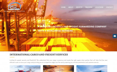 rslfreight.com screenshot