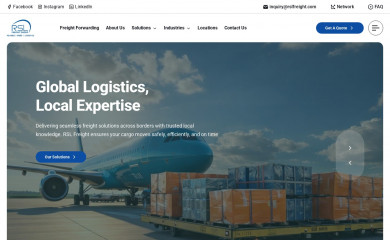 rslfreight.com screenshot
