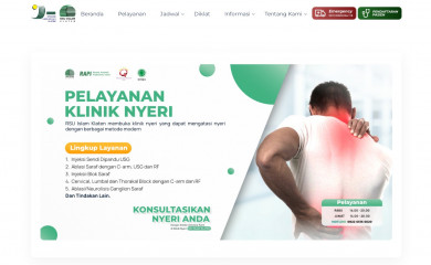 rsuislamklaten.co.id screenshot