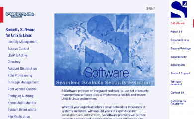 s4software.com screenshot