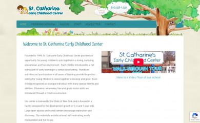 stcatharineprek.org screenshot