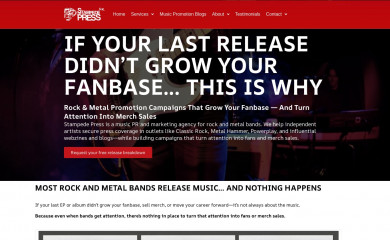 stampedepress.co.uk screenshot