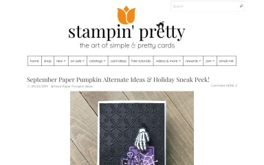 http://stampinpretty.com screenshot