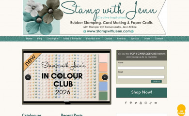 stampwithjenn.com screenshot