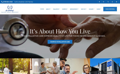 stanthonyshospice.org screenshot