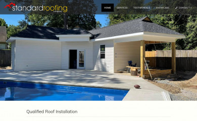 standardroofingva.com screenshot