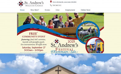 standrewspolaris.org screenshot