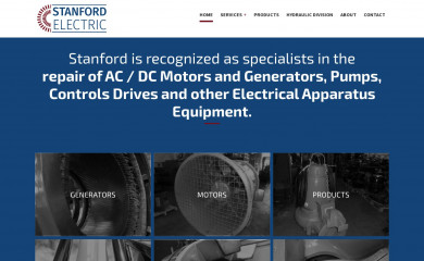 stanfordelectric.ca screenshot