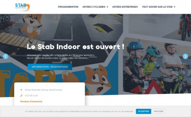 stabvelodromeroubaix.fr screenshot