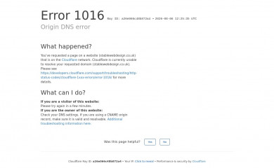 stablewebdesign.co.uk screenshot