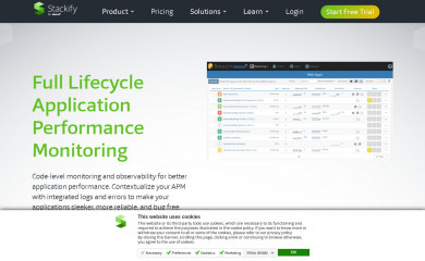 stackify.com screenshot