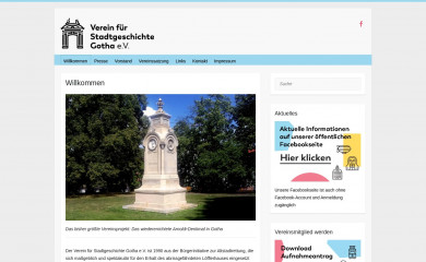 stadtgeschichte-gotha.de screenshot