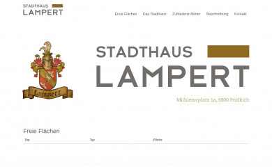 stadthauslampert.at screenshot