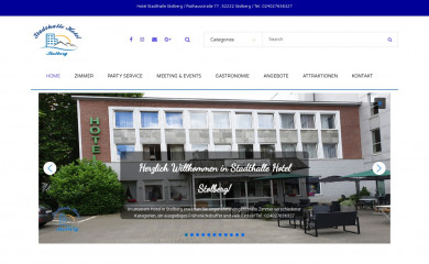 stadthallehotel-stolberg.de screenshot
