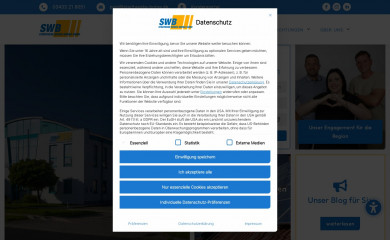 stadtwerke-borna.de screenshot