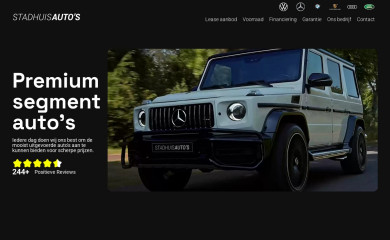 stadhuisautos.nl screenshot