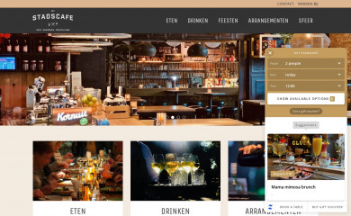stadscafe-apeldoorn.nl screenshot