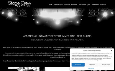 stagecrew-linz.at screenshot