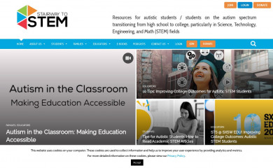 stairwaytostem.org screenshot