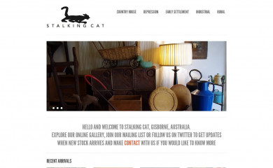 stalkingcat.com.au screenshot
