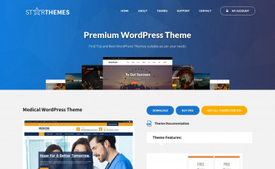 https://starthemes.net/wordpress-themes/free-medical-wordpress-theme/ screenshot