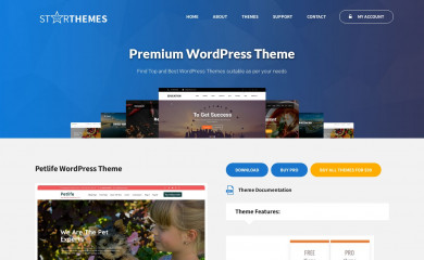 https://starthemes.net/wordpress-themes/free-petlife-wordpress-theme/ screenshot