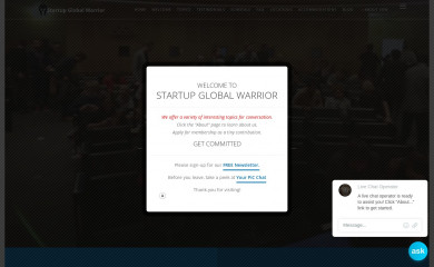 startup-global-warrior.com screenshot