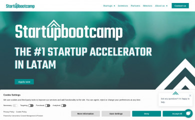 startupbootcamp.org screenshot