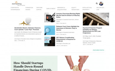 startupblog.com screenshot