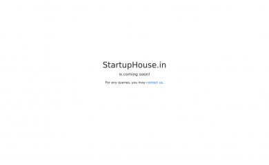 startuphouse.in screenshot