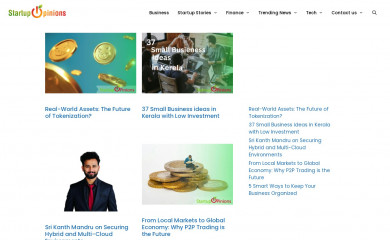 startupopinions.com screenshot