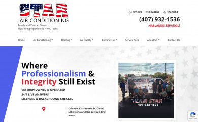 starairconditioning.com screenshot