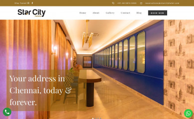 starcityhotel.com screenshot