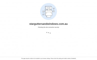 starguttersandwindows.com.au screenshot