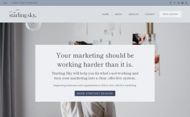 starlingsky.au screenshot