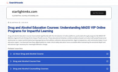 starlightmks.com screenshot