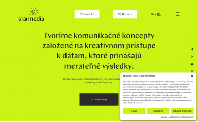 starmedia.sk screenshot