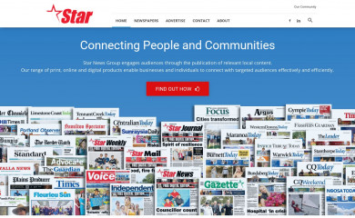 starnewsgroup.com.au screenshot